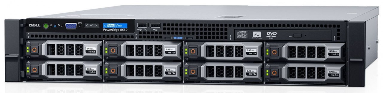 MÁY CHỦ SERVER DELL POWEREDGE R530 E5-2630 v3 2.4GHz